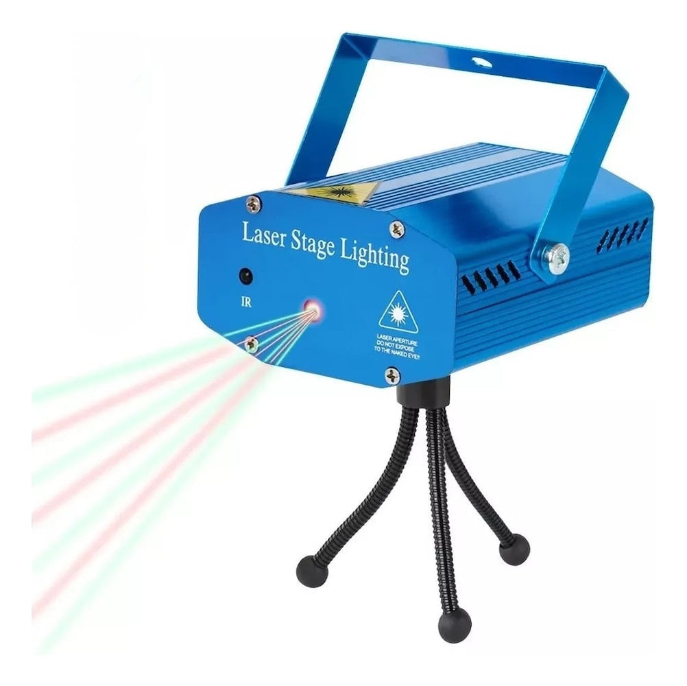 Proyector Láser Led Fiestas Disco Navidad largo alcance XLF-09 8