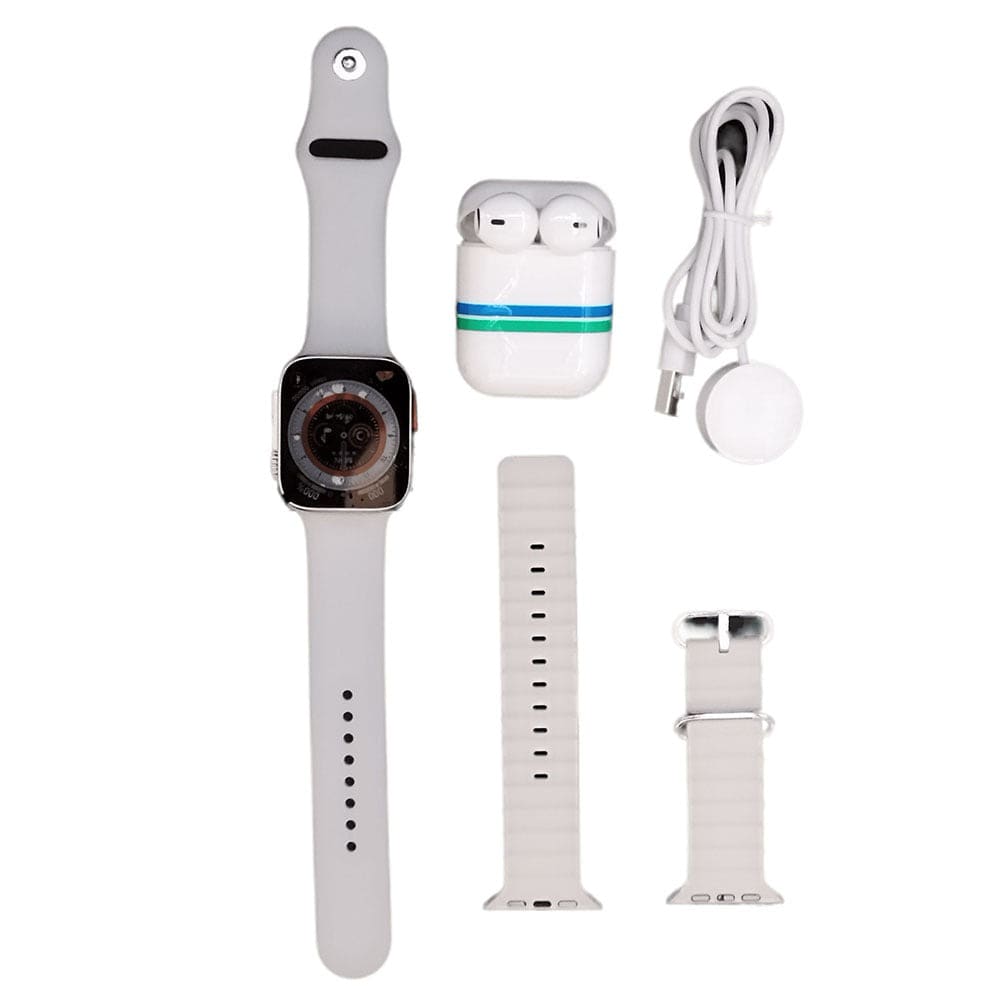 Smart Watch i8 Ultra Serie 8 doble correa y audifonos Bluetooth1