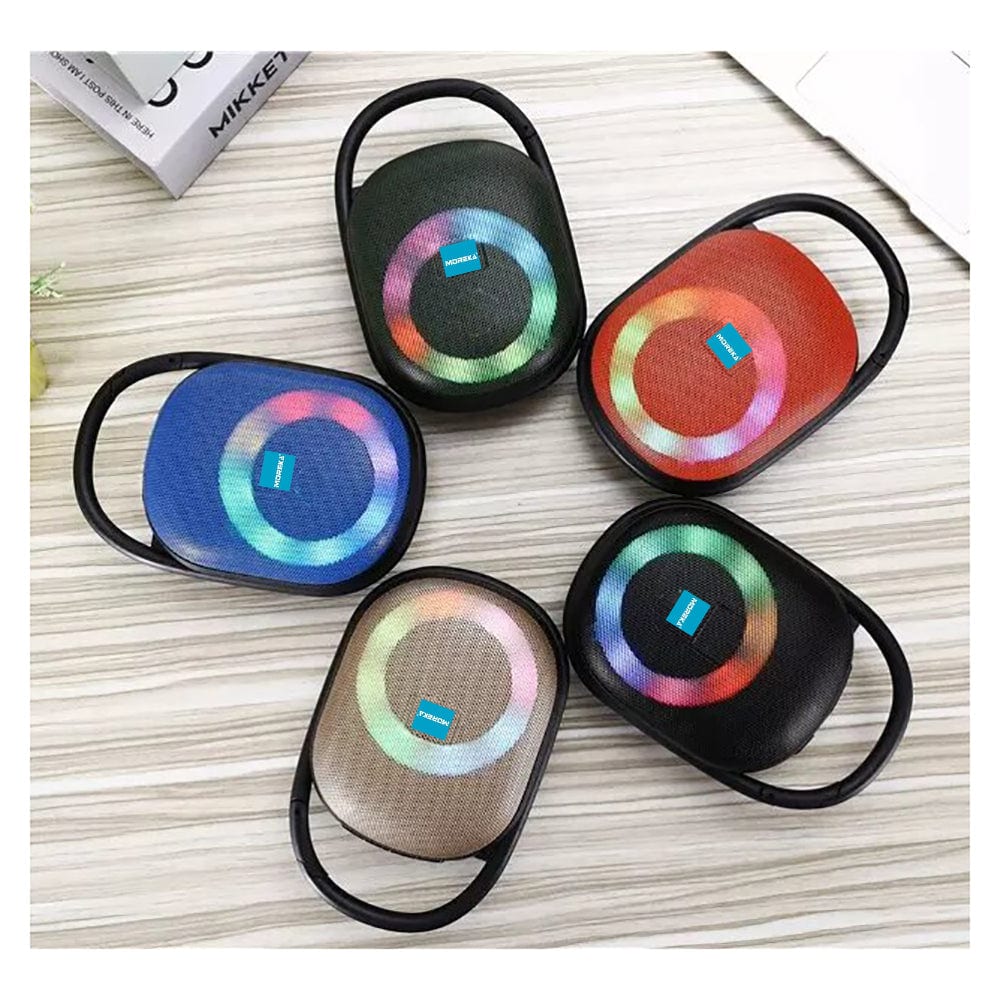 Bocina Moreka M-CLIP5 RGB, Bluetooth, TF Card, Radio FM, USB20