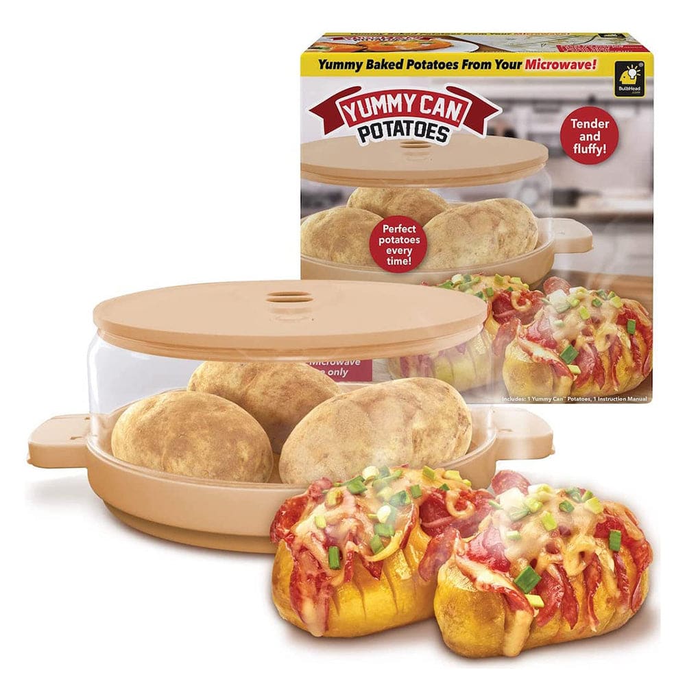 Bandeja para Hornear Rápido papas en Microndas Yummy Can 8
