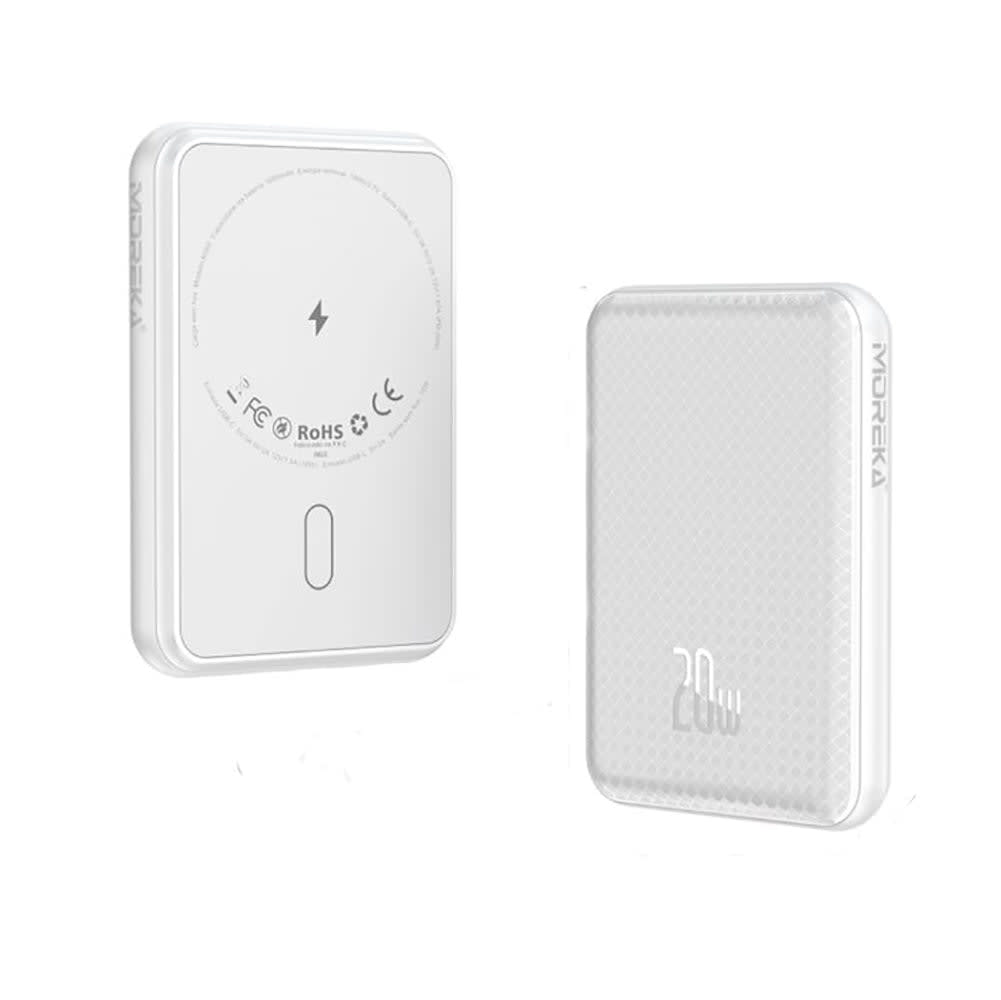 Powerbank Moreka K060  5000 mAh Carga Rápida 20W inalámbrica 0
