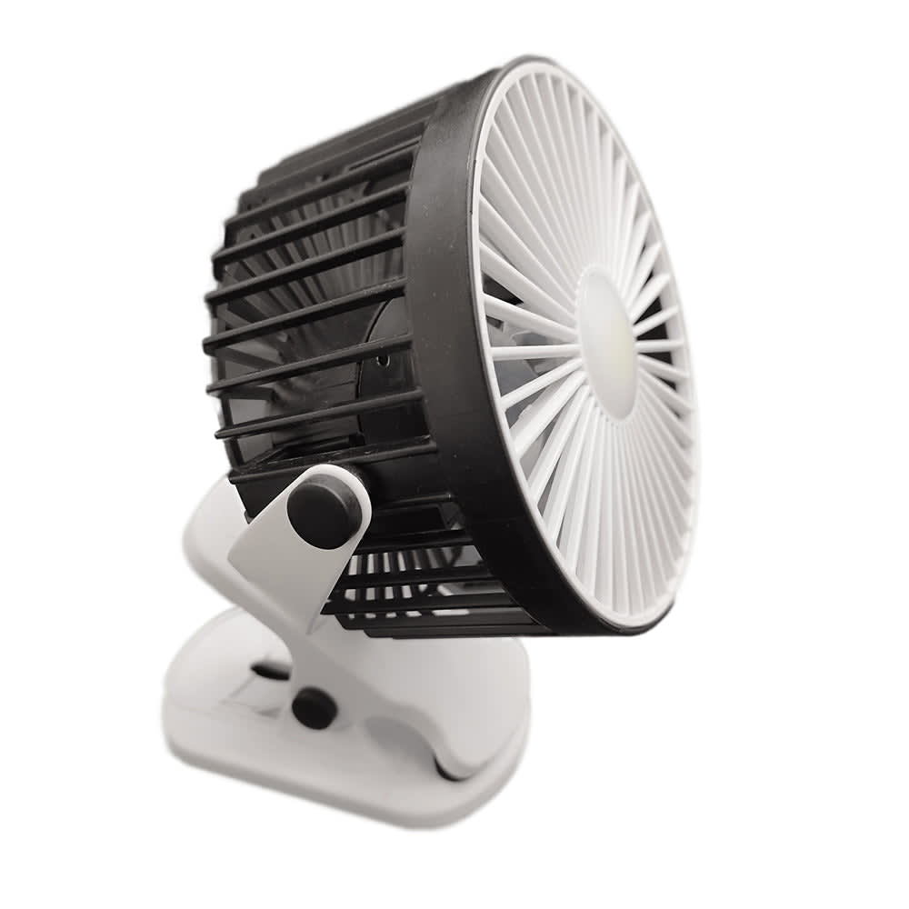 Ventilador eléctrico con Clip de 5.5 Pulgadas Recargable MF02517