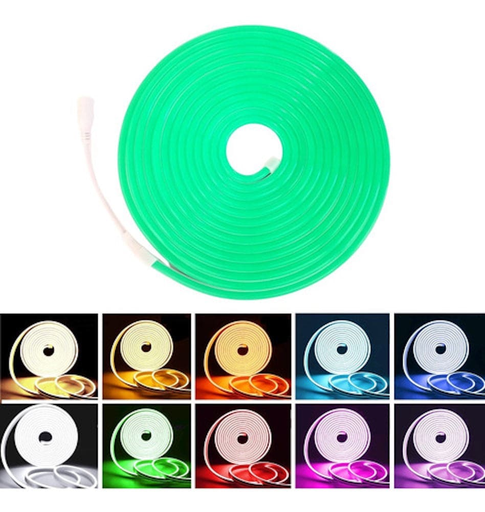 Tira Luz led NEÓN Ip65 Flexible Unicolor De 5m M13-005 17