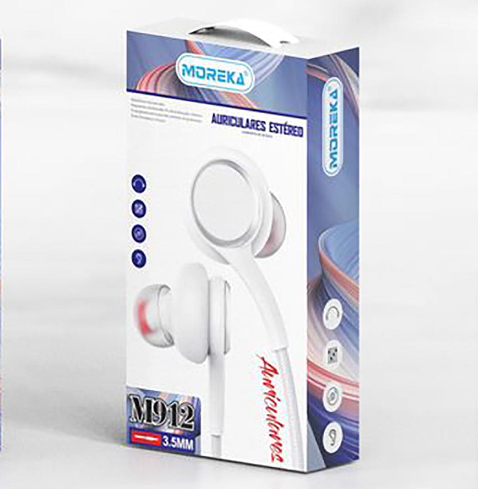 Audifonos Moreka M-912, Alámbricos, Manos Libres, 3.5mm1