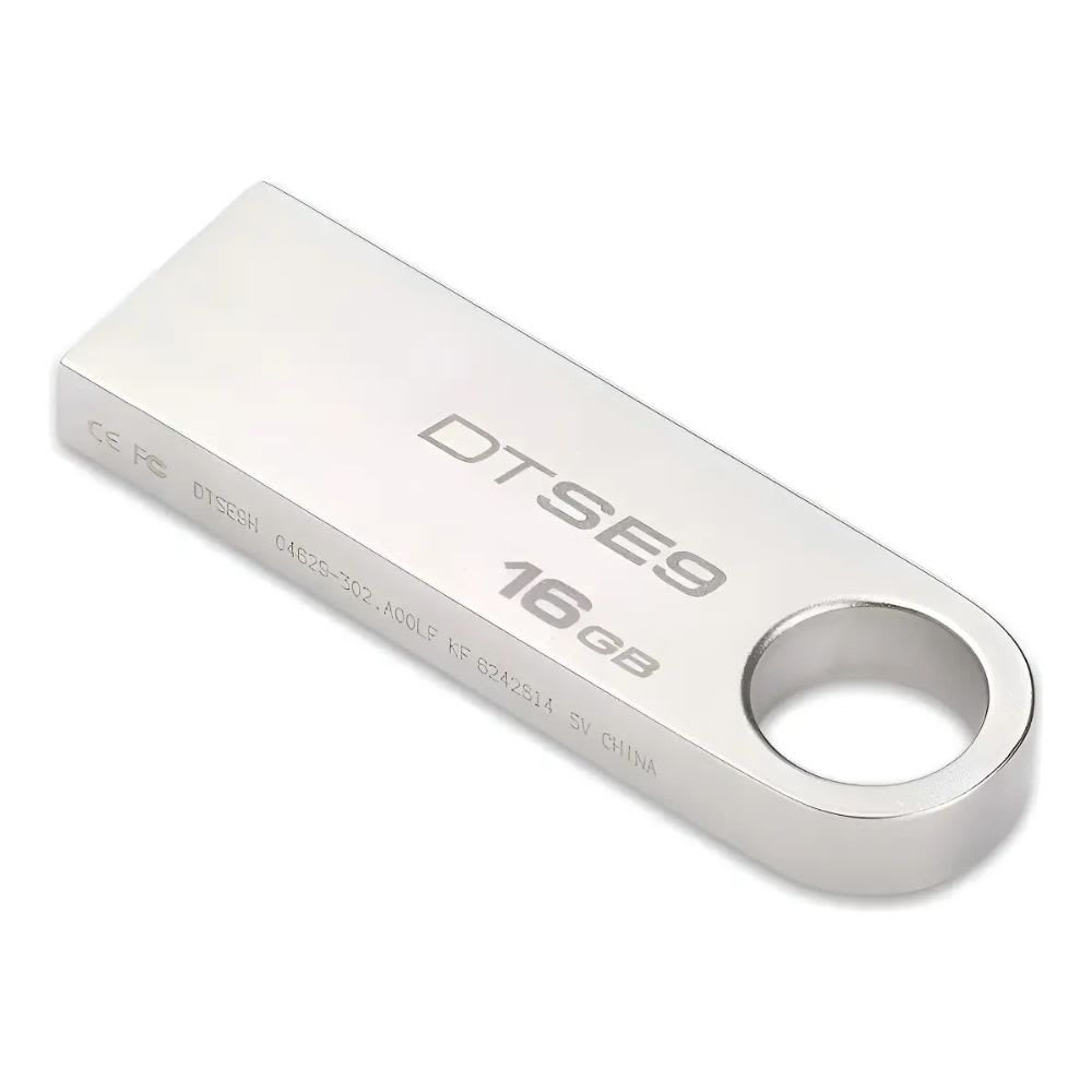 Memoria USB Kingston DataTraveler SE9 de 16GB plateado5