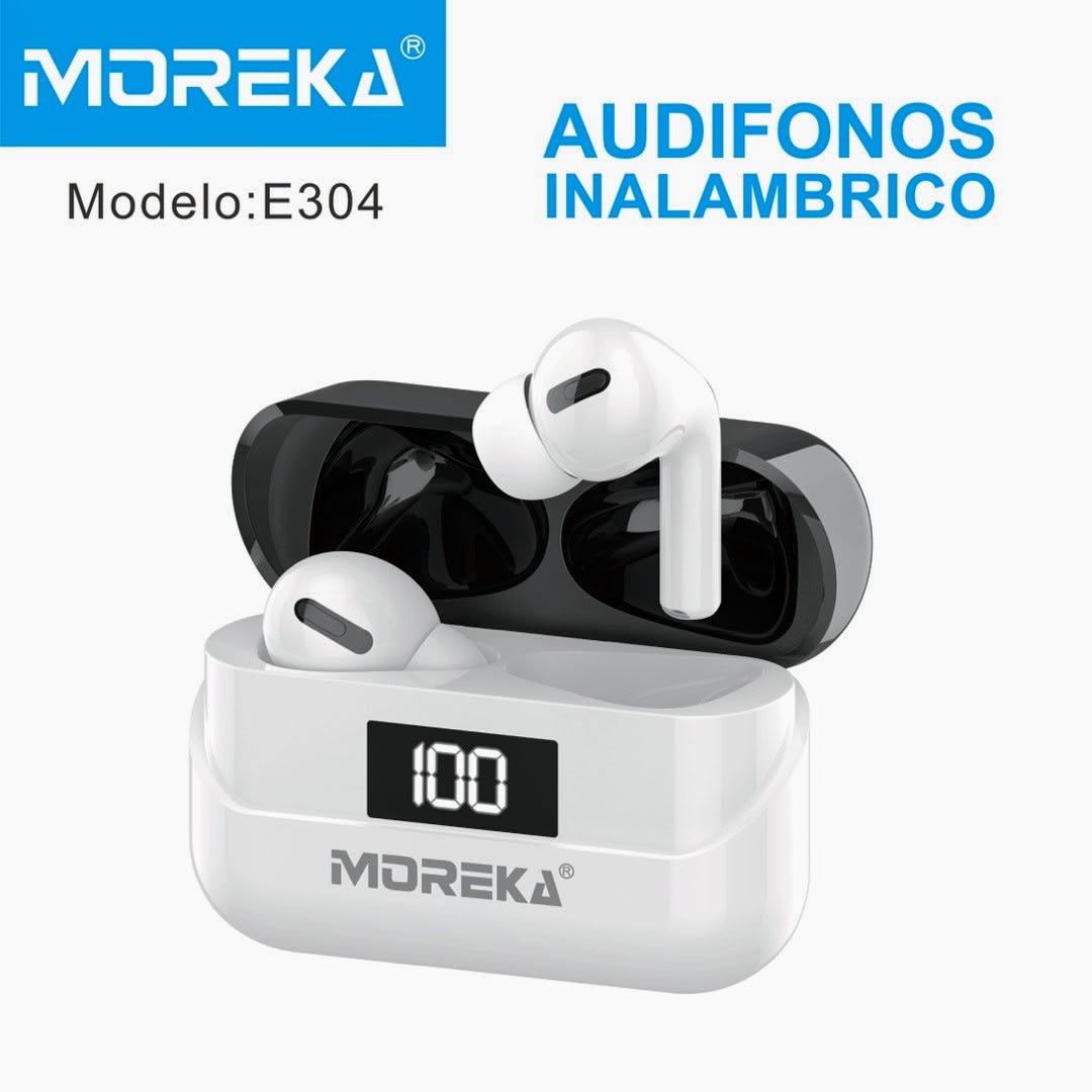 Audífonos Bluetooth Moreka E304 con supresor de ruido2