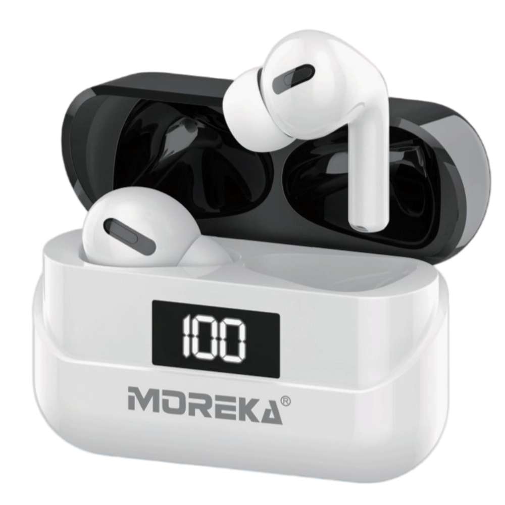 Audífonos Bluetooth Moreka E304 con supresor de ruido 0
