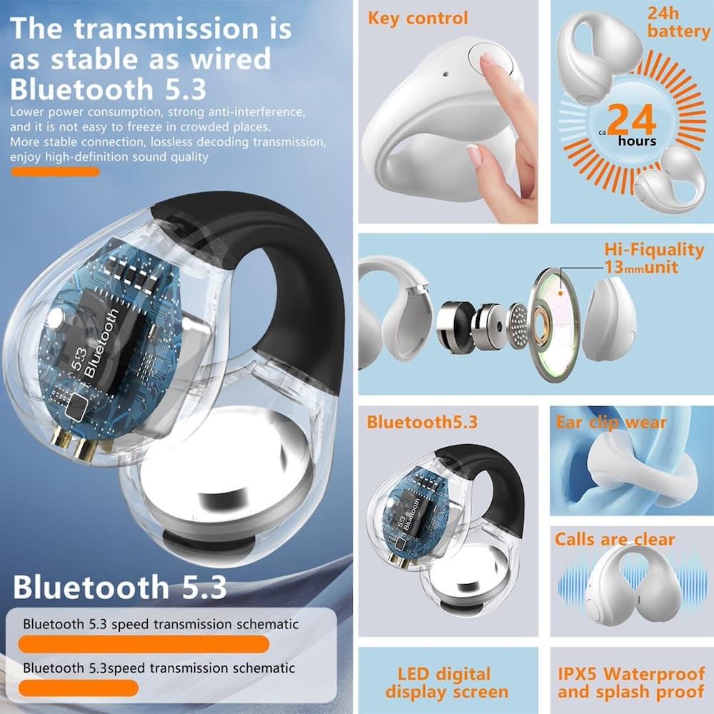 Audífonos Inalámbricos bluetooth Moreka E305 Manos Libres6