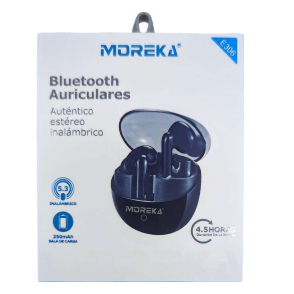 Audífonos Bluetooth Moreka E306 250mAh 5.38