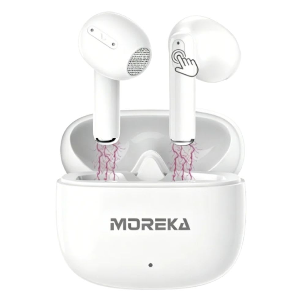 Audífonos Moreka E602 Bluetooth 31h Cancelación Ruido Táctil1