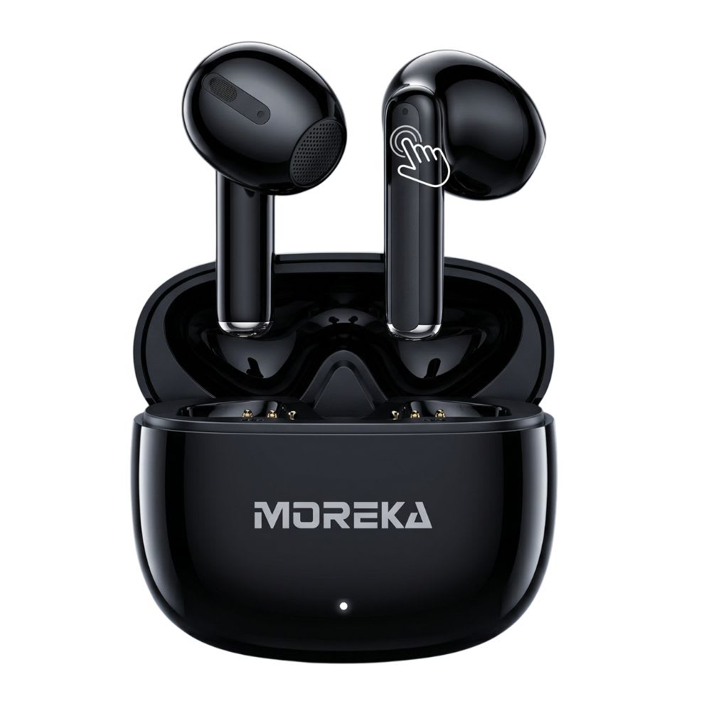 Audífonos Moreka E602 Bluetooth 31h Cancelación Ruido Táctil10