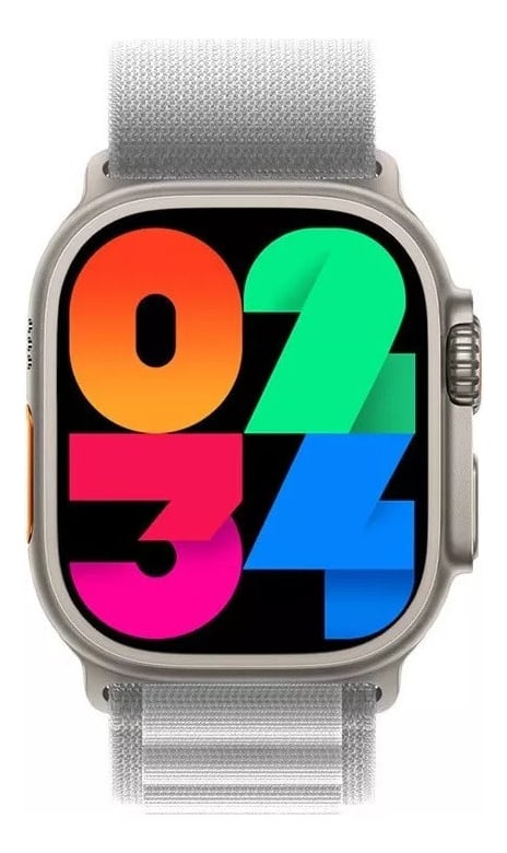 Smart Watch ET21 Ultra Max Carga Inalámbrica 3 Bandas y audifonos2