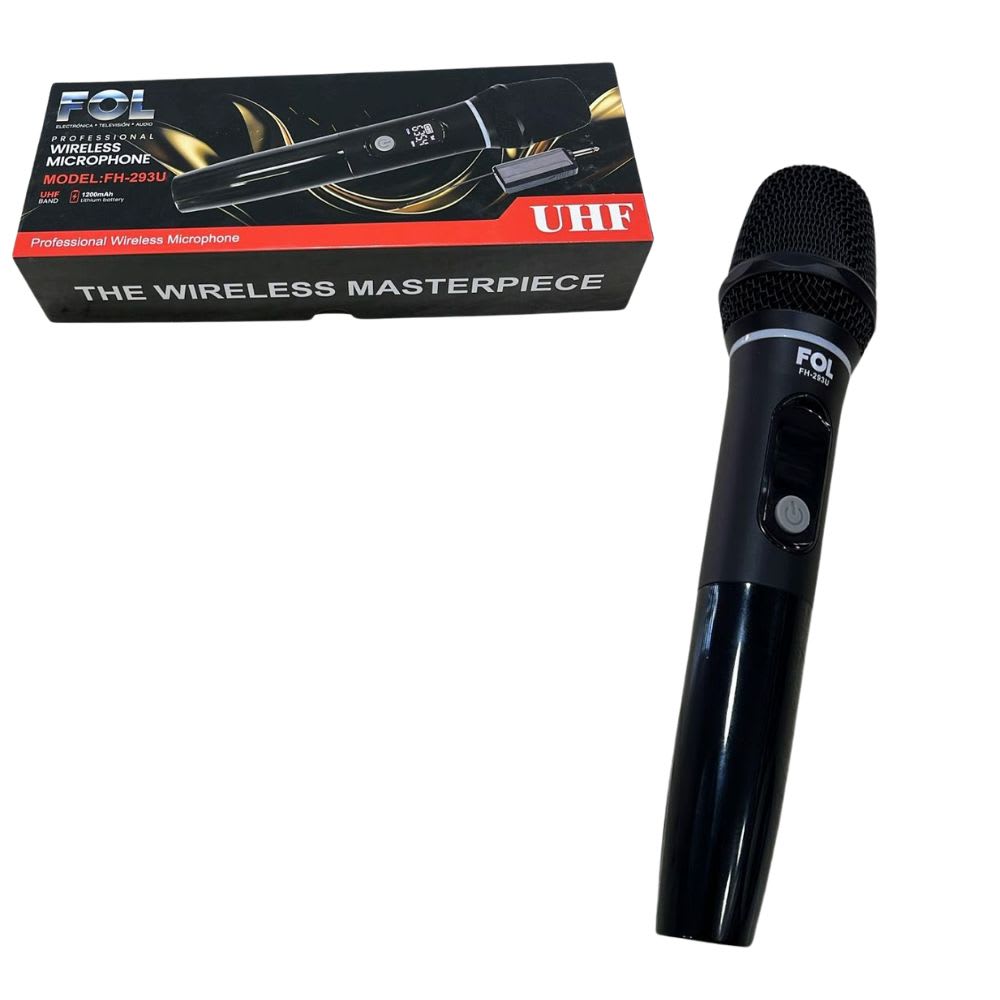 Micrófono Inalámbrico Con Transmisor Fol FH-293U 1200mah4