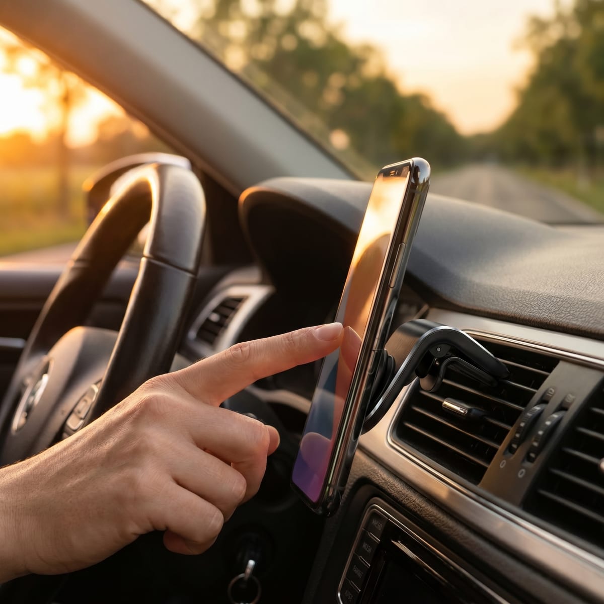 Soporte Magnético Celular Auto Rejilla Aire Moreka Zj-0165