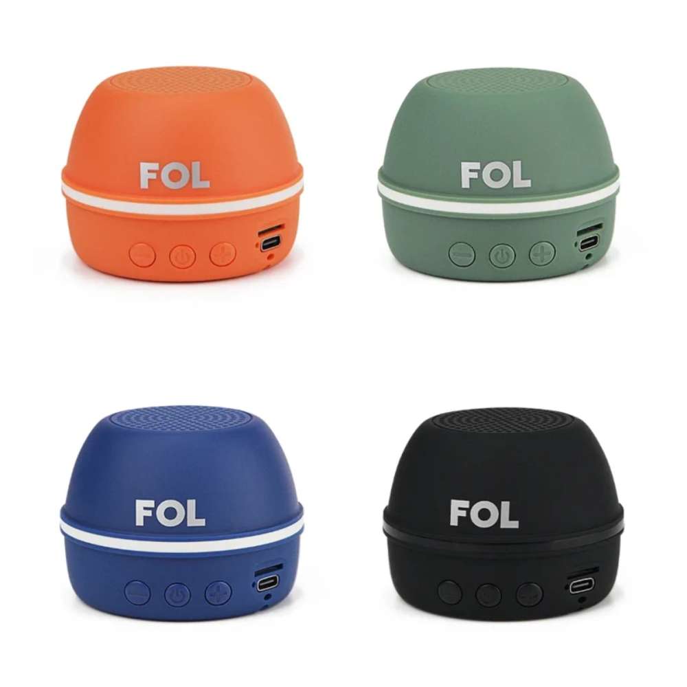 Mini Bocina Fol 5W 600mAh Bluetooth aro magnético, USB TWS S1962
