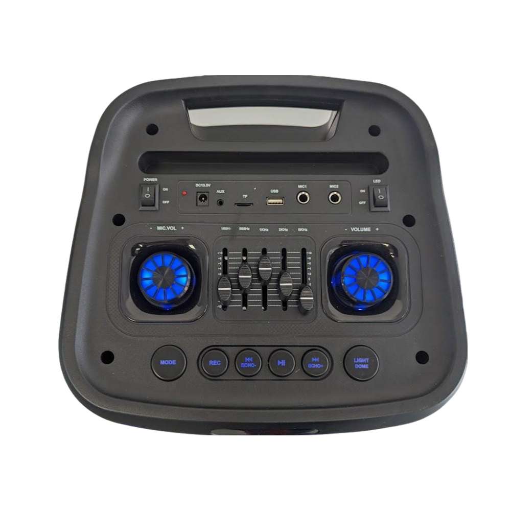 Sistema de Sonido Portátil dos wooferes de 10 pulgadas 60W FS-L10288