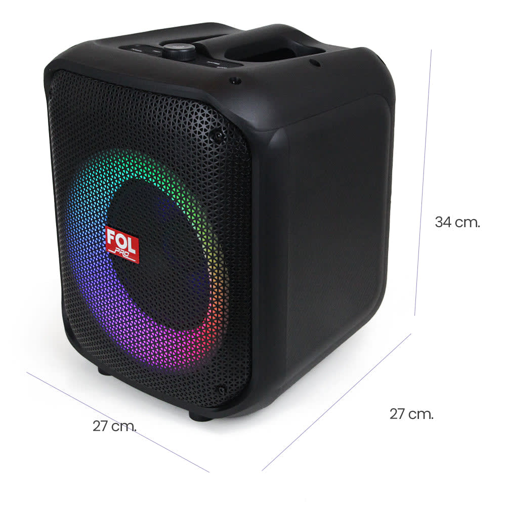 Bocina Bluetooth 50W 2000mAh TWS FOL FS-L120610