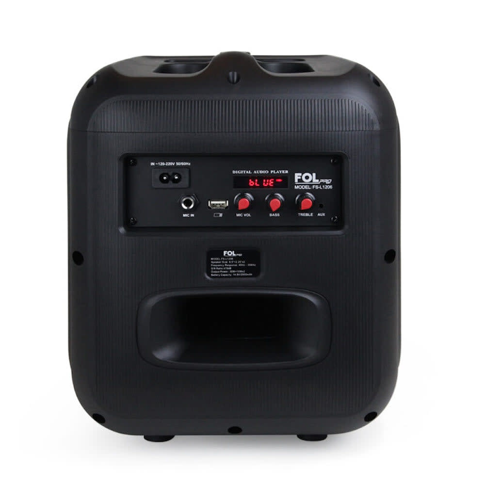 Bocina Bluetooth 50W 2000mAh TWS FOL FS-L12065