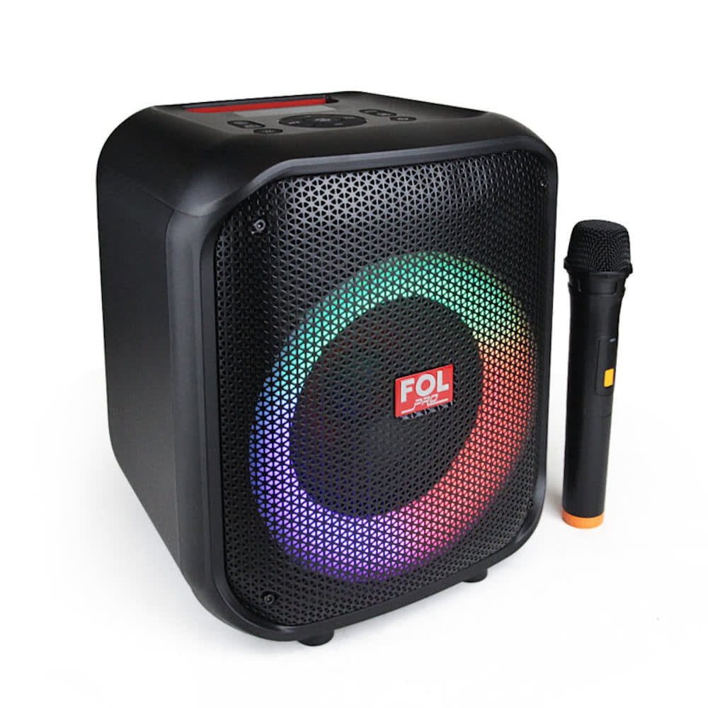Bocina Bluetooth 50W 6.5 + 2 de 2.25 2000mAh con Microfono FOL FS-L1216M9