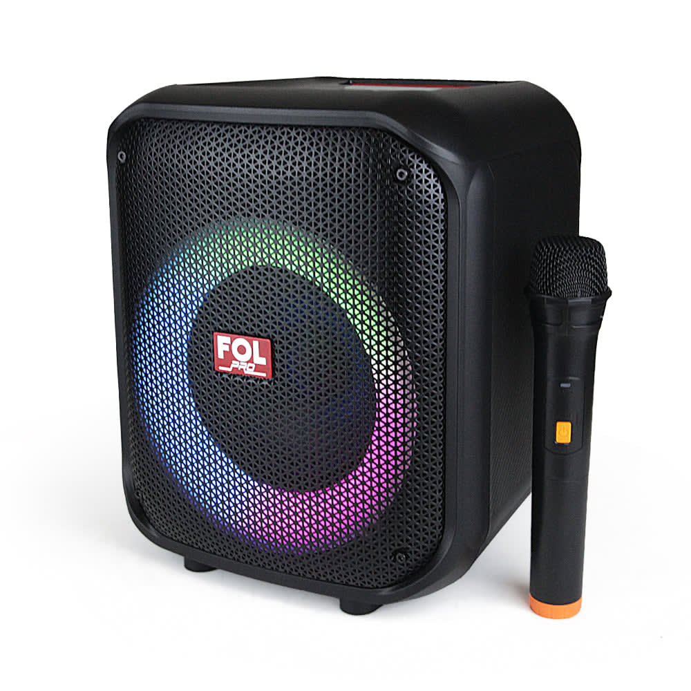 Bocina Bluetooth 50W 6.5 + 2 de 2.25 2000mAh con Microfono FOL FS-L1216M10