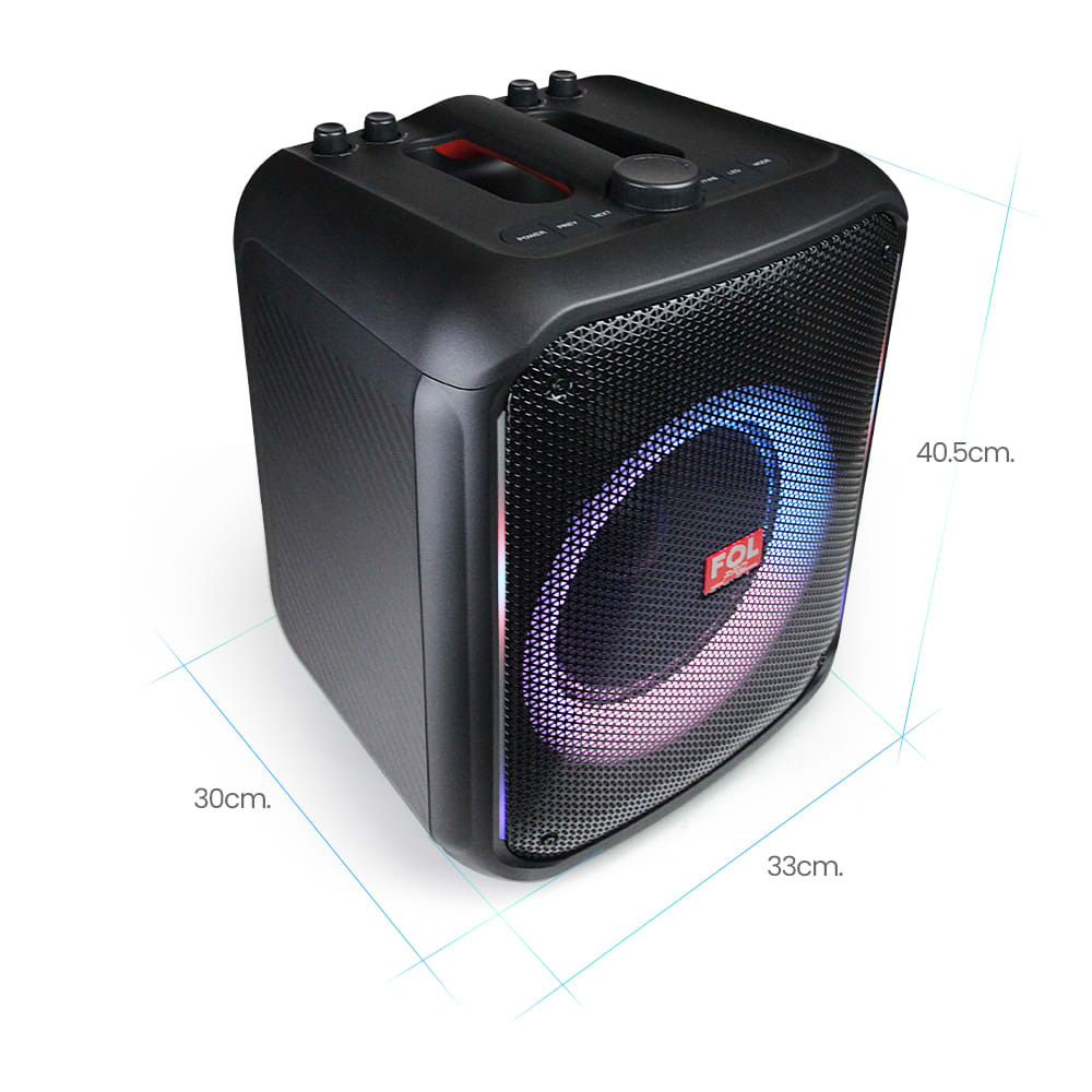 Bocina Fol 70W 6600mAh Bluetooth, TF Card, Radio FM, USB FS-L12188