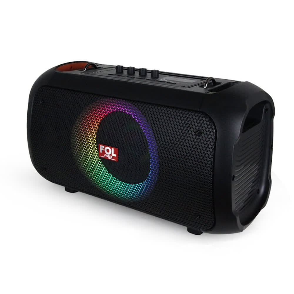 Bocina Bluetooth 50W 2000mAh entrada para Guitarra inc. Micrófono FOL FS-L1282