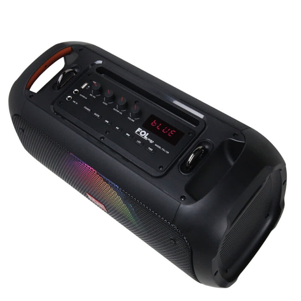 Bocina Bluetooth 50W 2000mAh entrada para Guitarra inc. Micrófono FOL FS-L1288
