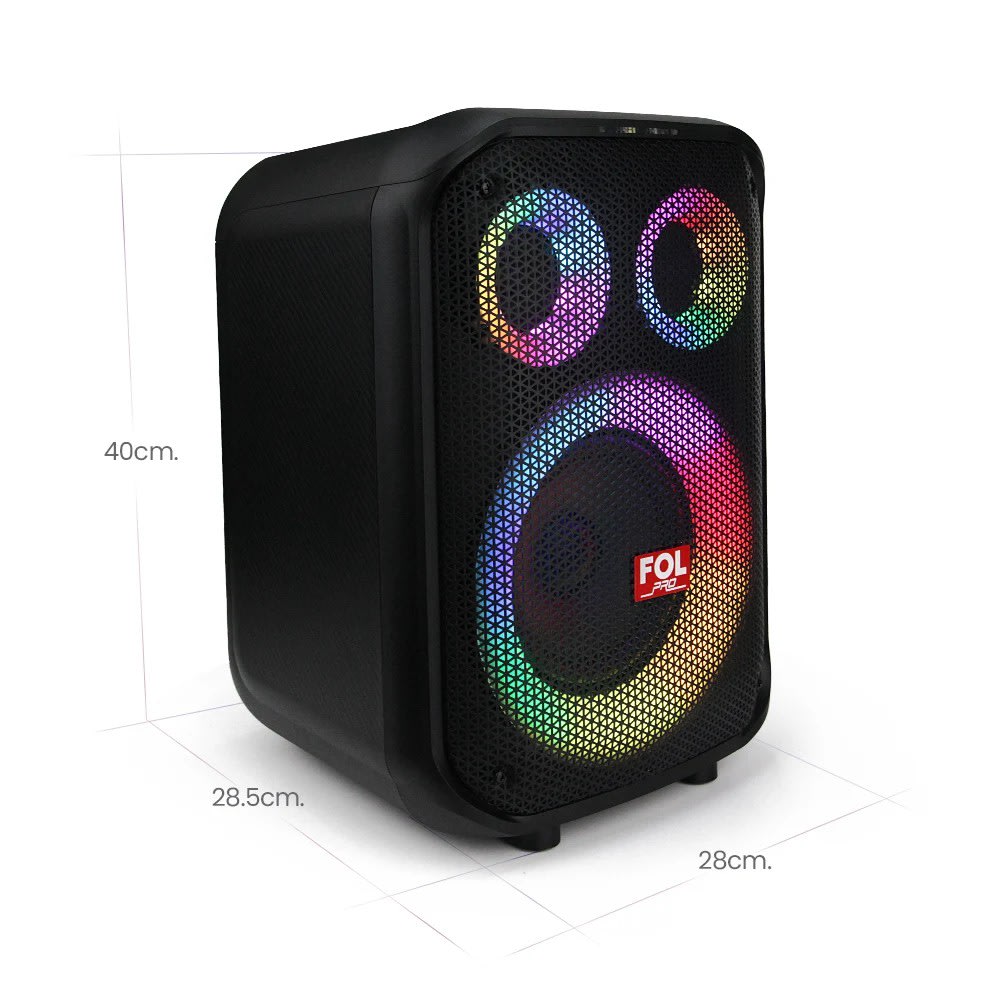 Bocina Fol 90W 8000mAh Bluetooth, 6.5