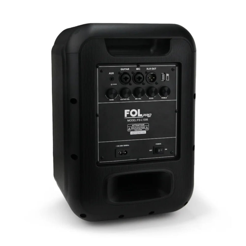 Bocina Fol 90W 8000mAh Bluetooth, 6.5