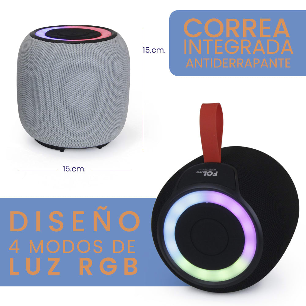 Bocina Bluetooth 10W 3000mAh TWS FOL FS-R1166