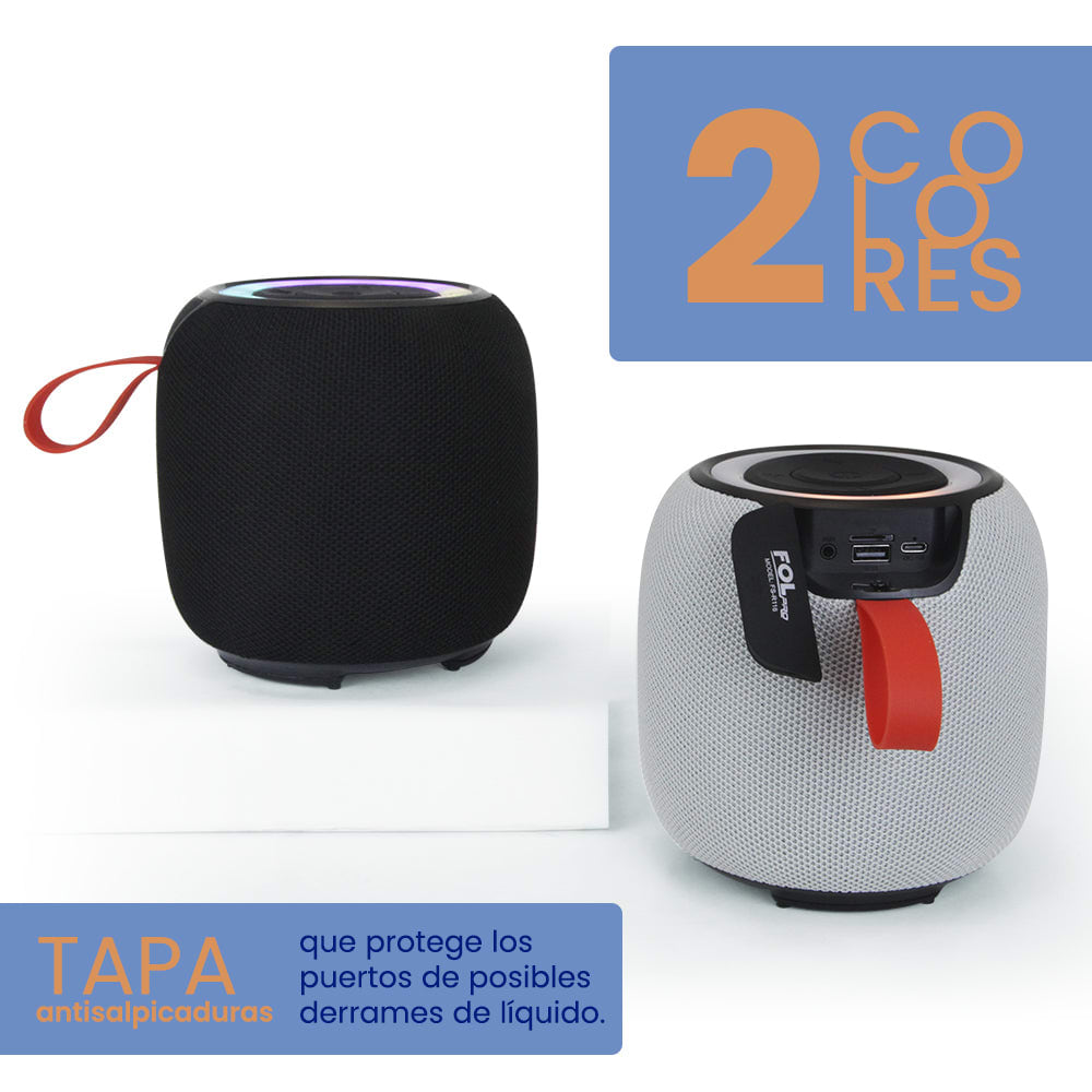 Bocina Bluetooth 10W 3000mAh TWS FOL FS-R1167