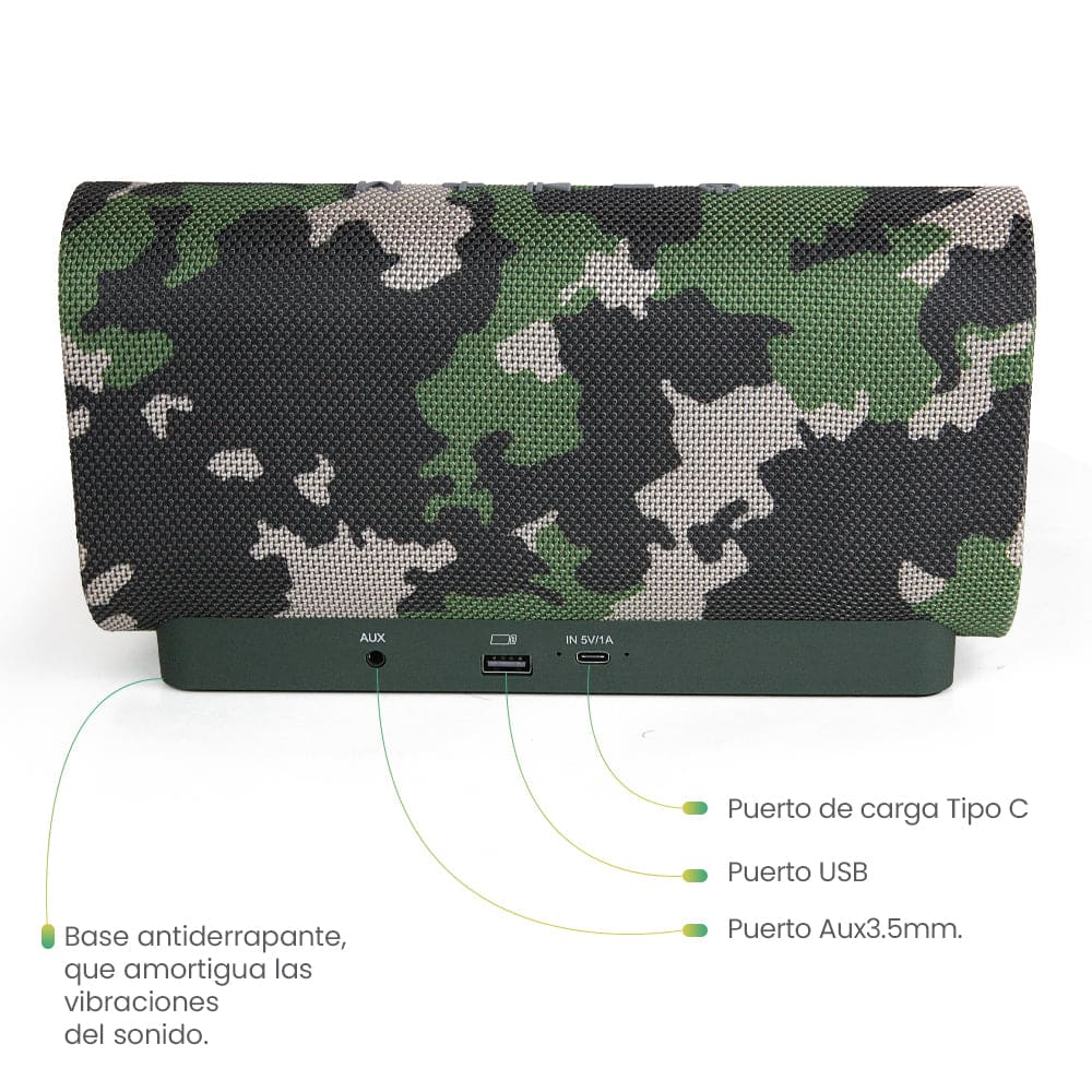 Bocina Bluetooth 25W 2200mAh TWS FOL FS-R12186