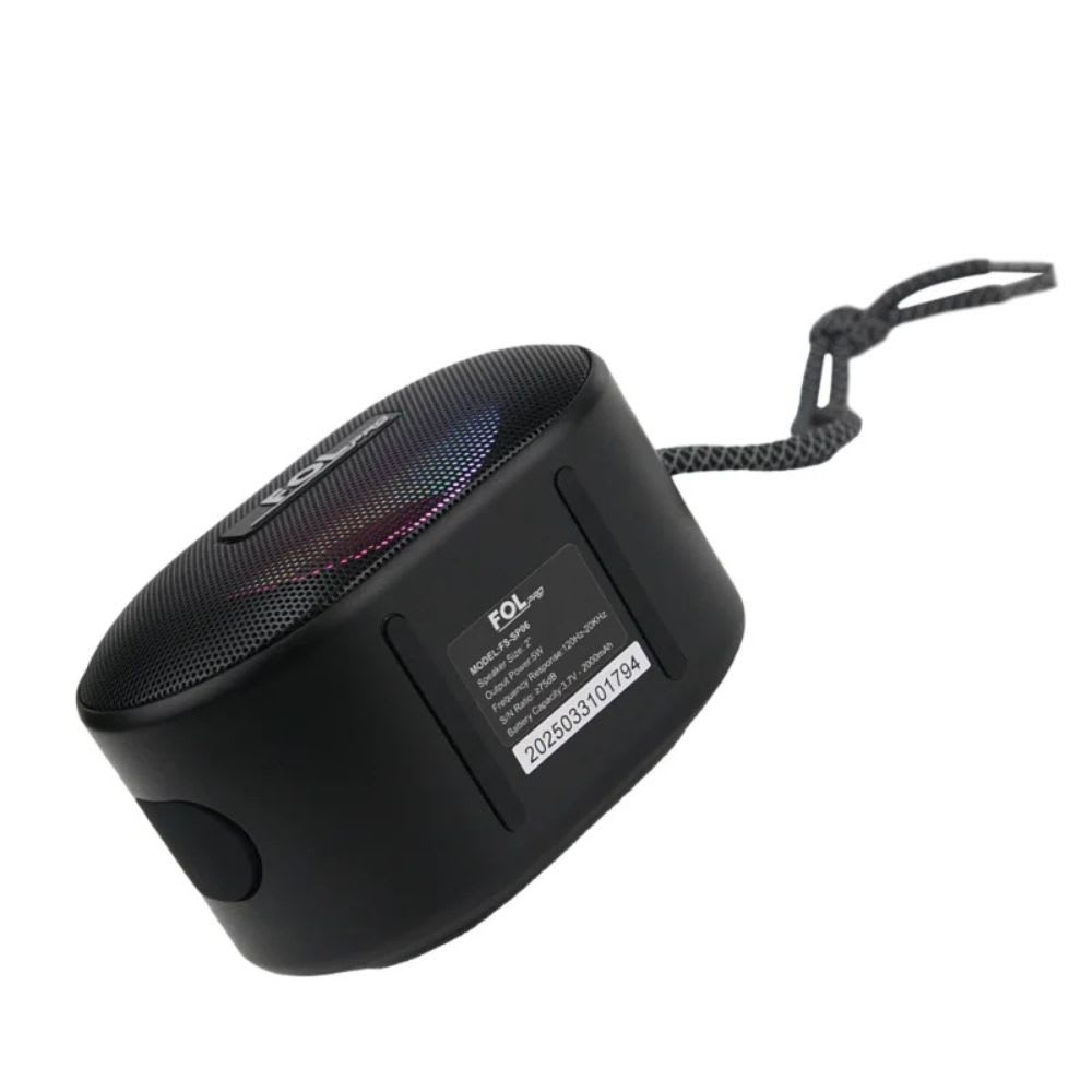 Mini Bocina FOL FS-SP06 5W 2000mAh Bluetooth recargable FM TWS7