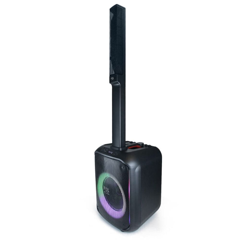 Torre de Sonido 100W Subwoofer 10? + 4 bocinas de 2.25?con Micrófono Recargable FS-T8682