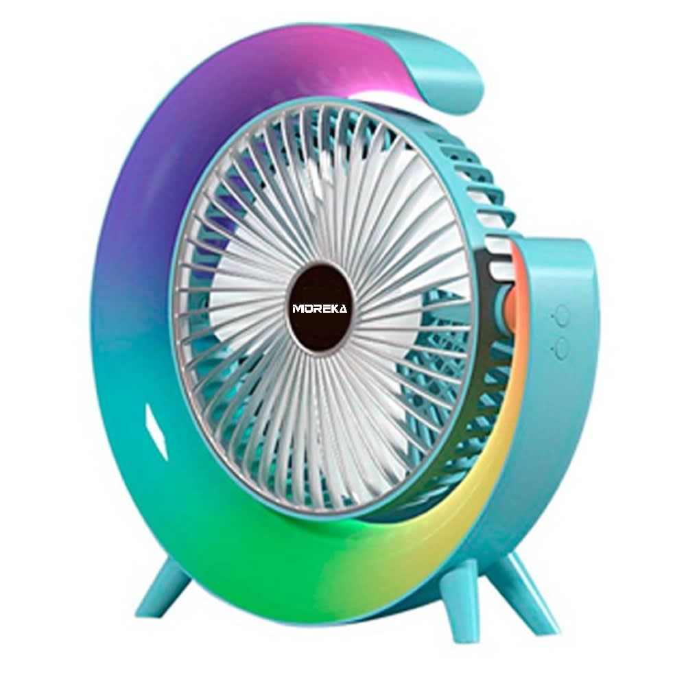 Ventilador alta velocidad RGB, Ajustable 1200mAh FS-11010