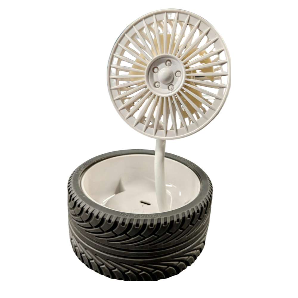 Mini Ventilador eléctrico Neumatico 9.5cm Recargable FS1032