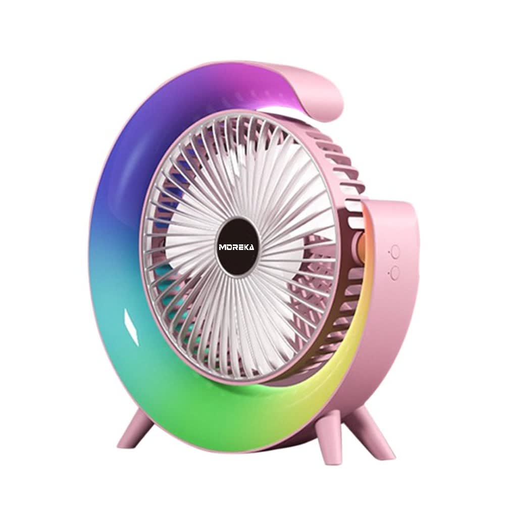 Ventilador alta velocidad  RGB, Ajustable 1200mAh FS-110 0