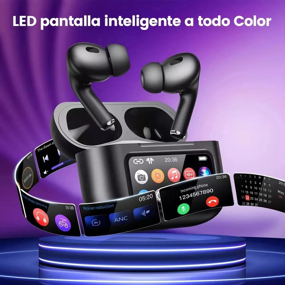 Audífonos FUTURE POD Cancelación Ruido Lcd Táctil 30mAh / 300mAh G-TIDE4