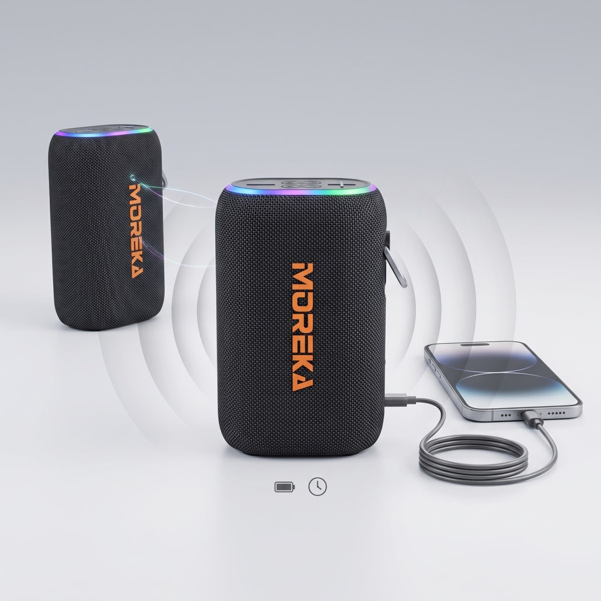 Bocina Moreka 442 20w Batería 10000mah 46h Playback Tws4