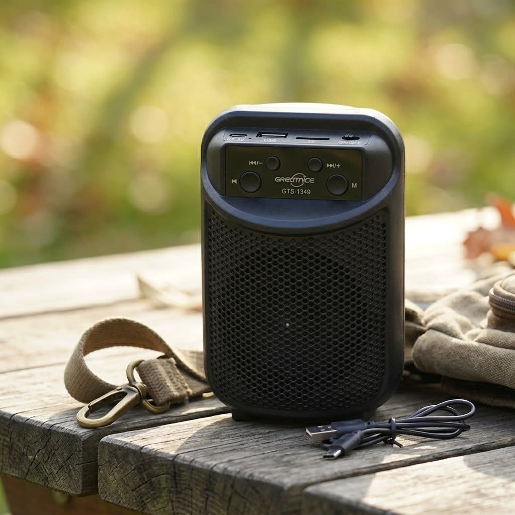 Bocina Bluetooth Recargable Greatnice GTS-1349 USB RADIO 5W4