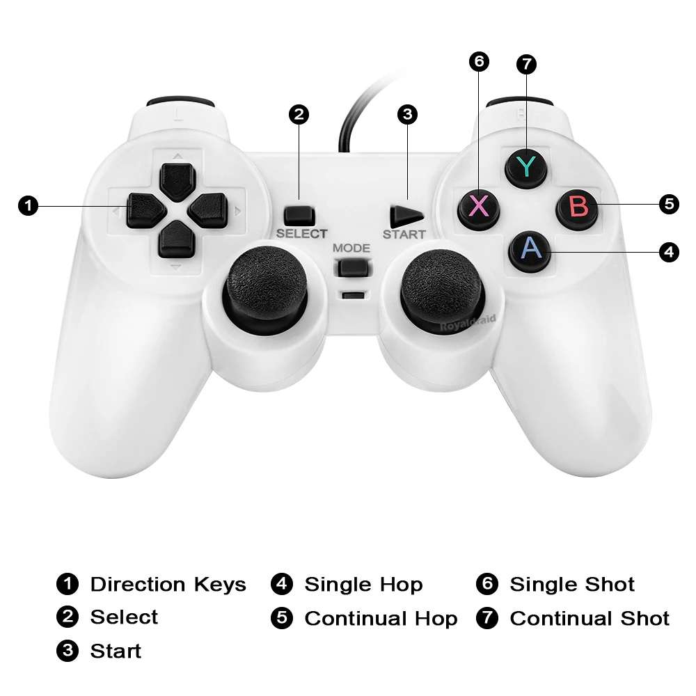 Consola de videojuegos GS5 Pro 620 juegos 8 bitsm portáti 2 controles8