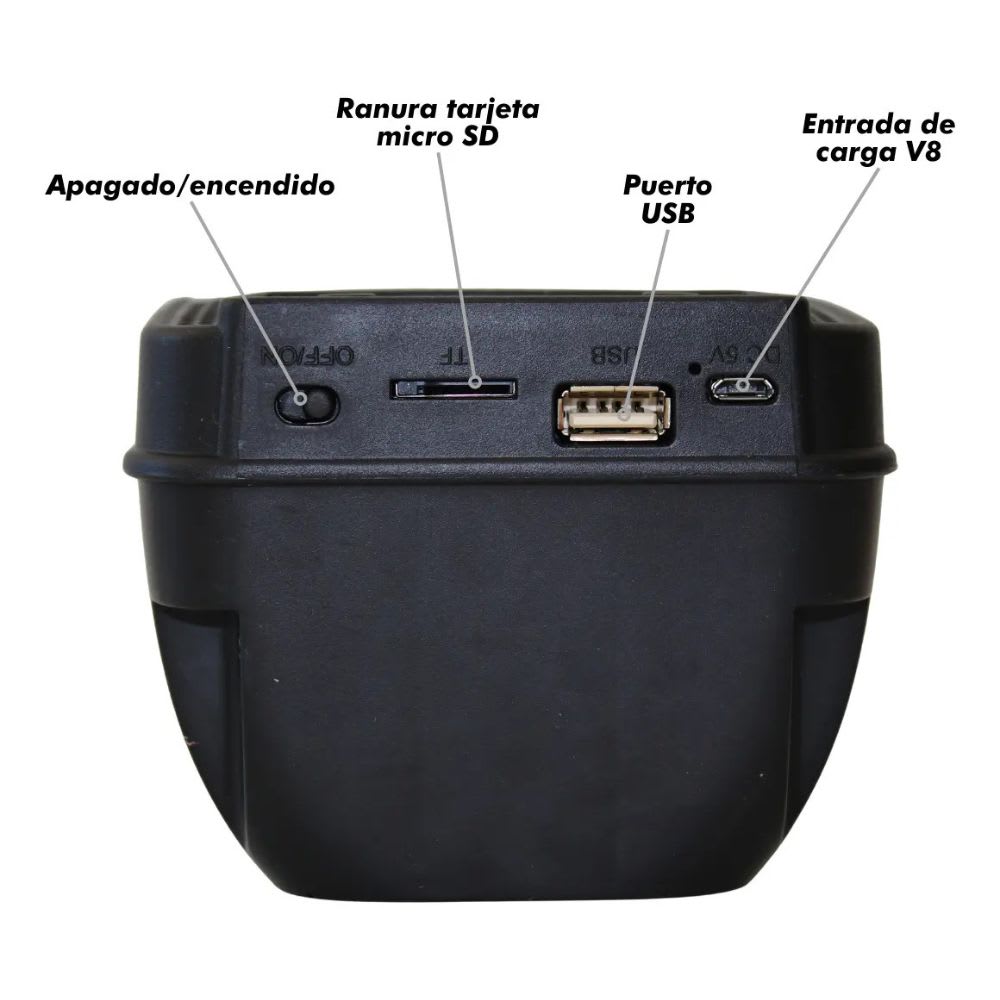 Bocina Greatnice 5W Bluetooth Recargable  USB TWS GTS-13453