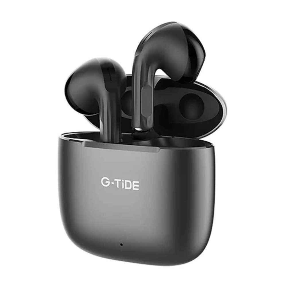 Audífonos Bluetooth Cancelación de Ruido aluminio 30mAh + estuche 300mAh IPX4 G-TIDE H11 0