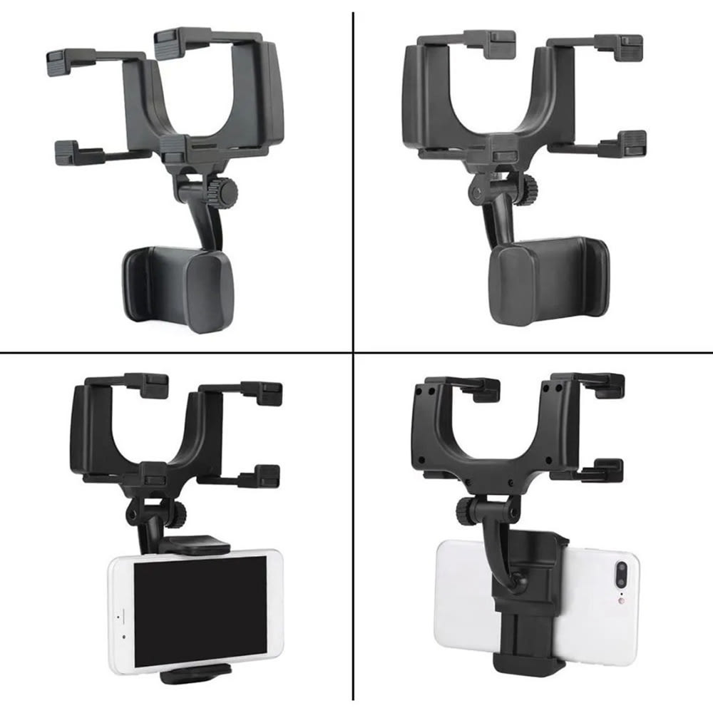 Soporte Porta Celular 360 Carro Auto Espejo Retrovisor  H29