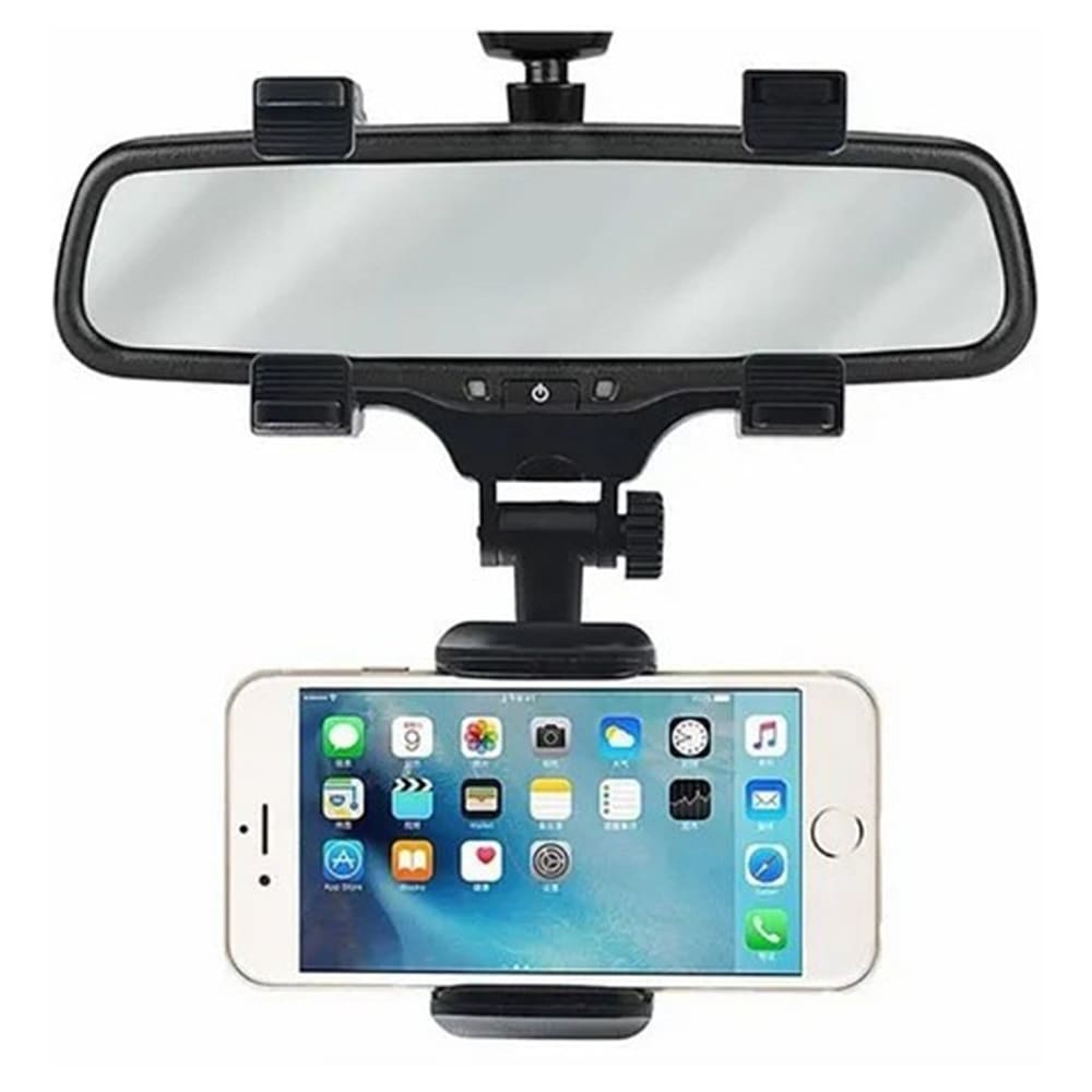 Soporte Porta Celular 360 Carro Auto Espejo Retrovisor  H25