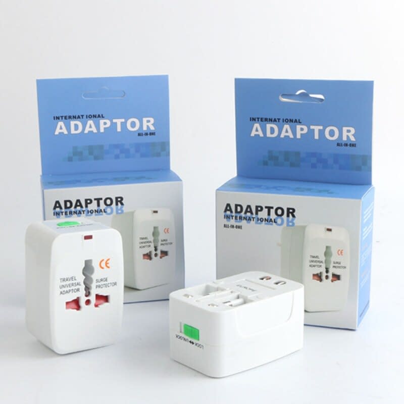 Adaptador de corriente enchufe universal estilo europeo5