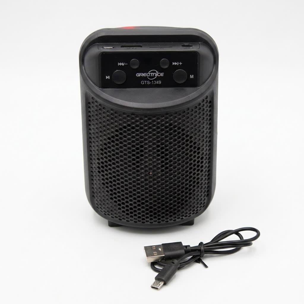 Bocina Bluetooth Recargable Greatnice GTS-1349 USB RADIO 5W5