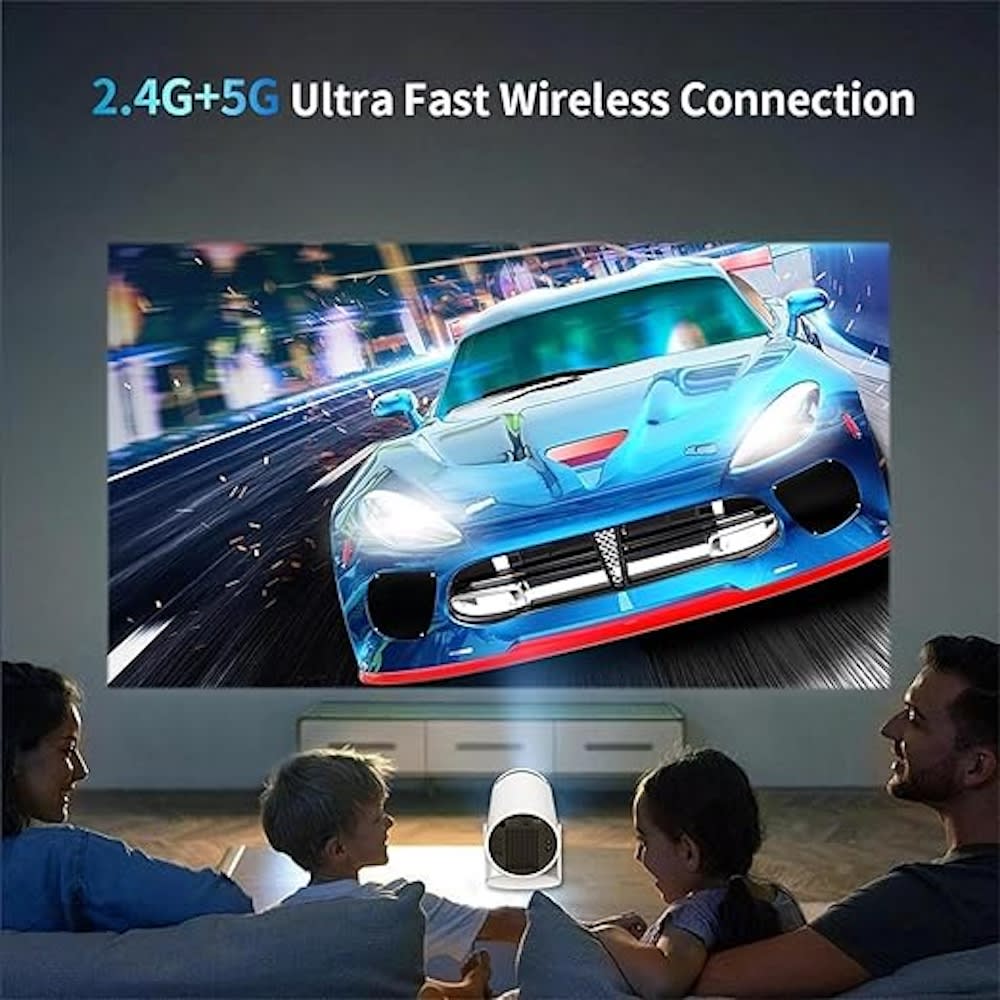 Proyector Android 4k Hd Wifi Smart Tv Videojuegos Portatil M300 MAX7