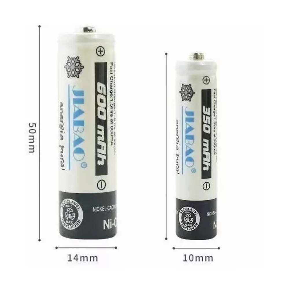 Cargador De Pilas Baterías Recargables Aa / Aaa +4 Pilas AAA JB2129