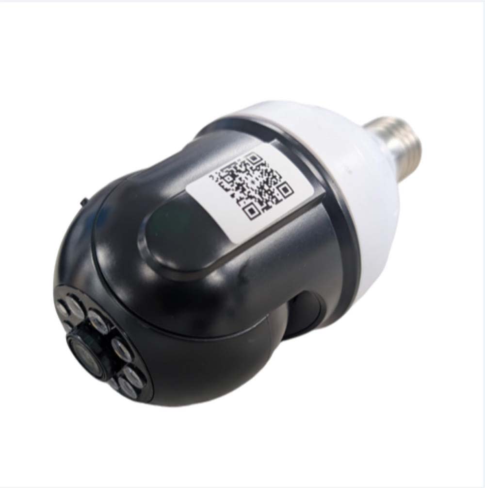 Cámara Foco 360° Wifi 2MP Visión Nocturna Certificación IP44 Micrófono y altavoz JK-0057